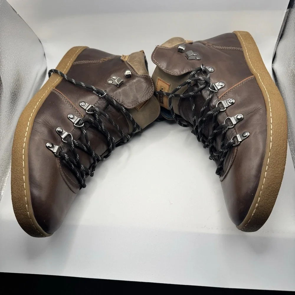 Pikolinos Boots Men's Ankle EU SZ 45 /US 11-11.5 Brown‎ Leather* See Photos*
